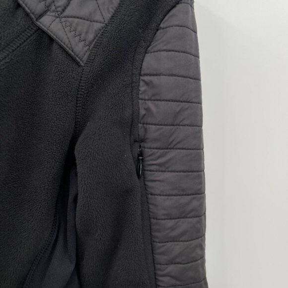 Lululemon Jacket FLEECY KEEN JACKET lll Reflective Winter Hoodie Black Size 8 - Picture 16 of 16